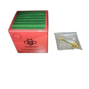 Honeybalm Watermelon Lip Balm + Silicone Lip Applicator | Moisturizing Lip Care